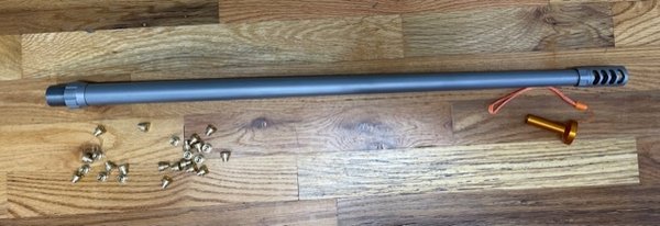 45 Caliber Remington Pre-Fit barrel with muzzle brake